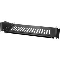 Logilink 19"Fachboden Befestigung nur vorne T=700mm schwarz