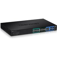 TRENDnet Switch 20-Port Gbit UPoE 370W Web Smart 19"