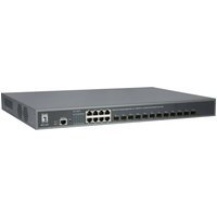 LevelOne Switch 8xGE/12x10GSFP+ 19" Managed L3