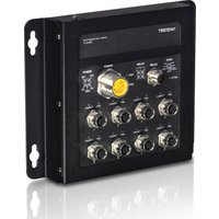 TRENDnet Indust Switch 8-Port EN50155 M12 Gbit PoE+