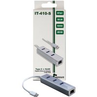 Inter-Tech LAN-Adapter Argus IT-410-S USB-C Gigabit Ethernet