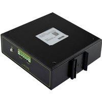 DIGITUS Switch Ind. 4-Port Gigabit 30W PoE Unmanaged schwar