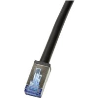 Logilink Outdoor PE Patchkabel CAT.6A S/FTP, schwarz, 30,0m