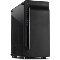 Inter-Tech Gaming-Gehäuse A-3411 Creek RGB mit Tempered Glas