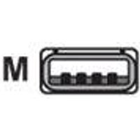 Datalogic Verbindungskabel USB-A gerade 2.0m RJ45 Stecker