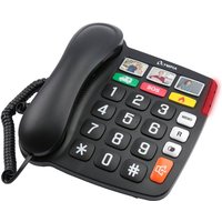 Olympia Telefon 4500 schnurgebunden +Großtasten schwarz