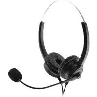 MediaRange Headset binaural Stereo USB 2.0 Schwarz