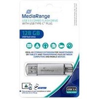 MediaRange USB-Stick 128GB USB 3.1 combo mit USB Type-C