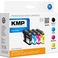 KMP Patrone Brother LC-223 VAL Multip. 4x550 S. B62VX