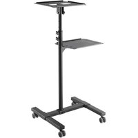 Logilink Projektor/Laptop Wagen, verstellbar, Max.10KG, schw