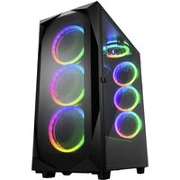 Sharkoon Gehäuse REV300 ATX/E-ATX 2xGlas schwarz