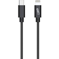 2GO Datenkabel lightning-USB Type-C anthrazit-1m MFI zert