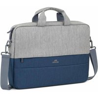 Riva NB Tasche Prater 15,6" grau/blau 7532