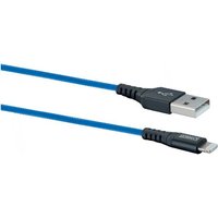 Schwaiger USB-Kabel 2.0 A auf Apple Lightning 1,20m Blau