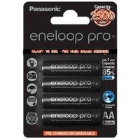 eneloop Panasonic Pro Akku BK-3HCDE/4BE AA 2500mAh 4St.