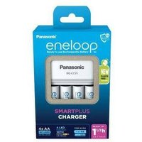 eneloop Panasonic Charger Smart & Quick BQ-CC55 + 4x AA/2000
