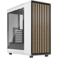 FRACTAL DESIGN Geh North Chalk White TG Clear Tint