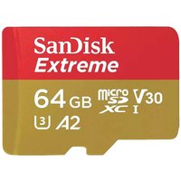 SD MicroSD Card 64GB SanDisk Extreme SDXC inkl. Adapter