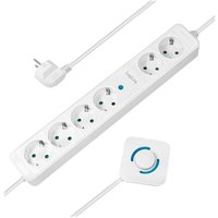 Logilink Steckdosenleiste 6-fach,6xCEE 7/3,m.Fußschalter,1,5