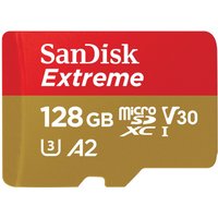 SD MicroSD Card 128GB SanDisk Extreme inkl. Adapter