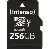 Intenso SD MicroSDXC Card 256GB UHS-I inkl. SD- Adapter retail