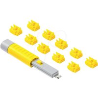 SmartKeeper Basic "RJ45 Port" Blocker gelb 10 Stk.+Key