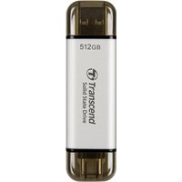 SSD 512GB Transcend ESD310S Portable, USB 10Gbps, Type-C/A