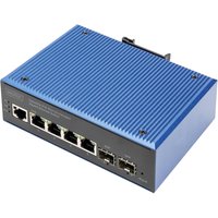 DIGITUS Switch 4+2 -Port L2 managed Gigabit Ethernet