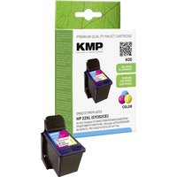 KMP Patrone HP C9352AE Nr.22 color 430 S. H30 refilled