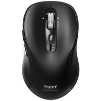 Port Maus PRO kabellos Bluetooth wiederaufladbar schwarz