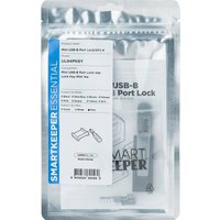 SmartKeeper Mini "Mini USB-B Port" Blocker grau 4 Stk.+Key
