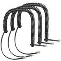AUERSWALD Spiralkabel-3er-Set COMfortel-Handset