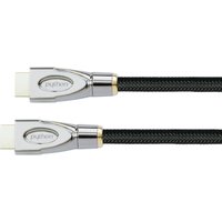 Python HDMI« 2.0 Kabel AKTIV 4K2K Nylongeflecht schwarz 15m