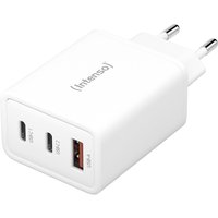 Intenso Power Adapter 1x USB-A/2x USB-C 65W GaN White