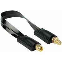 kabelmeister Koaxial HF Fensterdurchführung SMA St-Bu 0.2m