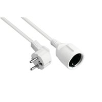 Good Connections Schutzkontakt Verlängerung weiß 5m