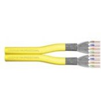 DIGITUS Verlegekabel Cat7a S/FTP duplex 500m gelb AWG22/1