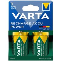 Varta Akku RECHARGE Power    D HR20 3000mAh   NEU    2St. Varta Akku RECHARGE Power    D HR20 3000mAh   NEU    2St.