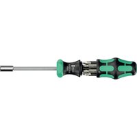Wera Kraftform Kompakt 27 RA 2, Ratsche m Bits, 6-teilig