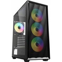 Sharkoon VK4 ARGB schwarz Tempered Glass - Midi/Minitower - ATX