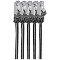 Shiverpeaks RJ45 Patchkabel S/FTP, Cat7 VE5, 3m schwarz