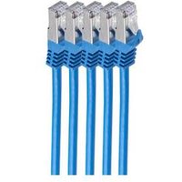 Shiverpeaks RJ45 Patchkabel S/FTP, Cat7 VE5, 5m blau
