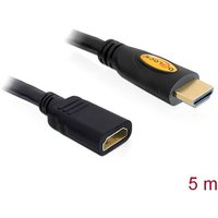 DELOCK HDMI Verl. Ethernet A -> A St/Bu 5.00m 4K