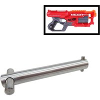 Metal Pump Pull Rod for Nerf N-Strike Elite Mega CycloneShock Blaster - Silver