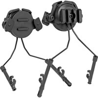 WOSPORT Headphone Bracket Horn Earphone Holder for 19-21mm Helmet Guide Rail