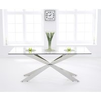 Canova 200cm Glass Dining Table