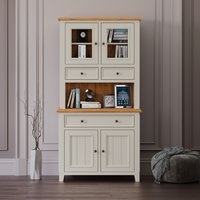 Weymouth Oak and Soft White Painted Small Dresser
