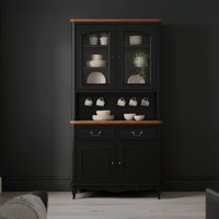 Chateau Noir Oak and Black Painted Small Dresser