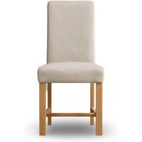 Natural Scroll Back Chairs