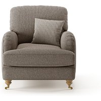 Chilworth Grey Fabric Armchair with Grey Cushion